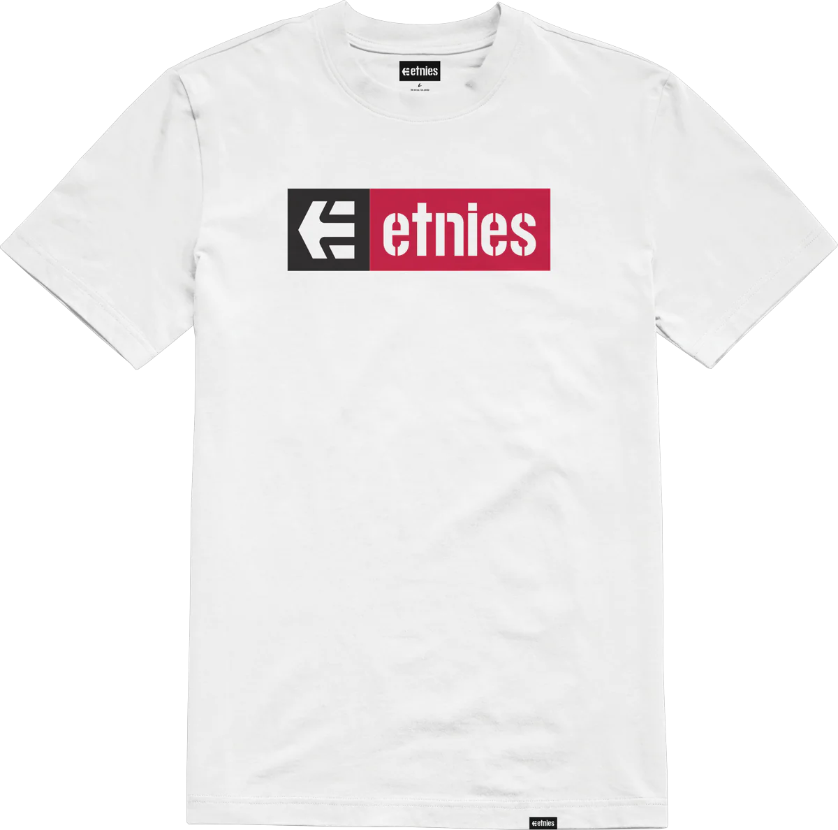 NEW BOX TEE-WHITE\/BLACK\/RED