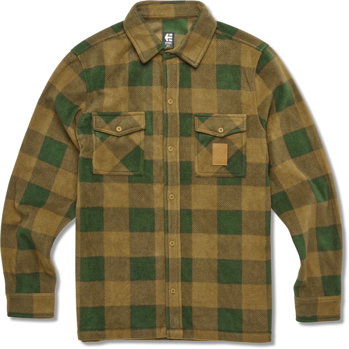 WOODSMAN FLEECE-OLIVE\/TAN