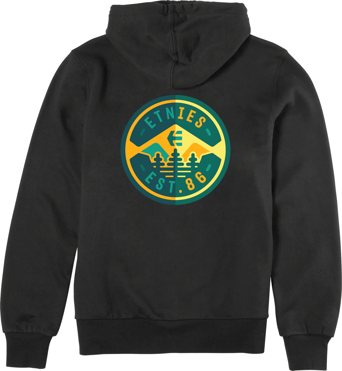 3 PINES PULLOVER-BLACK