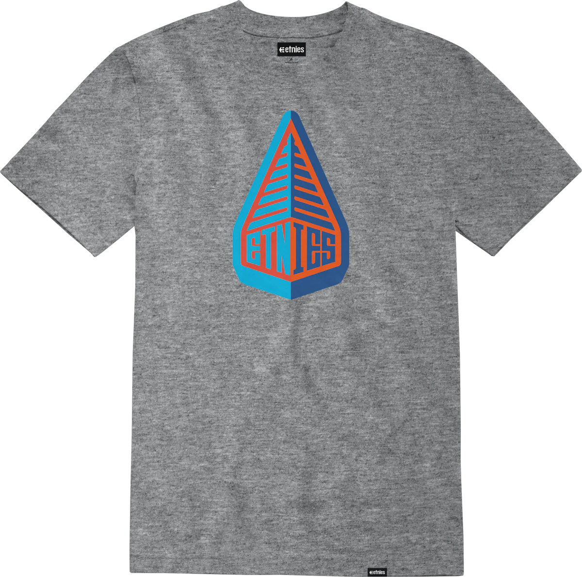PINE SHADE TEE-CHARCOAL\/HEATHER