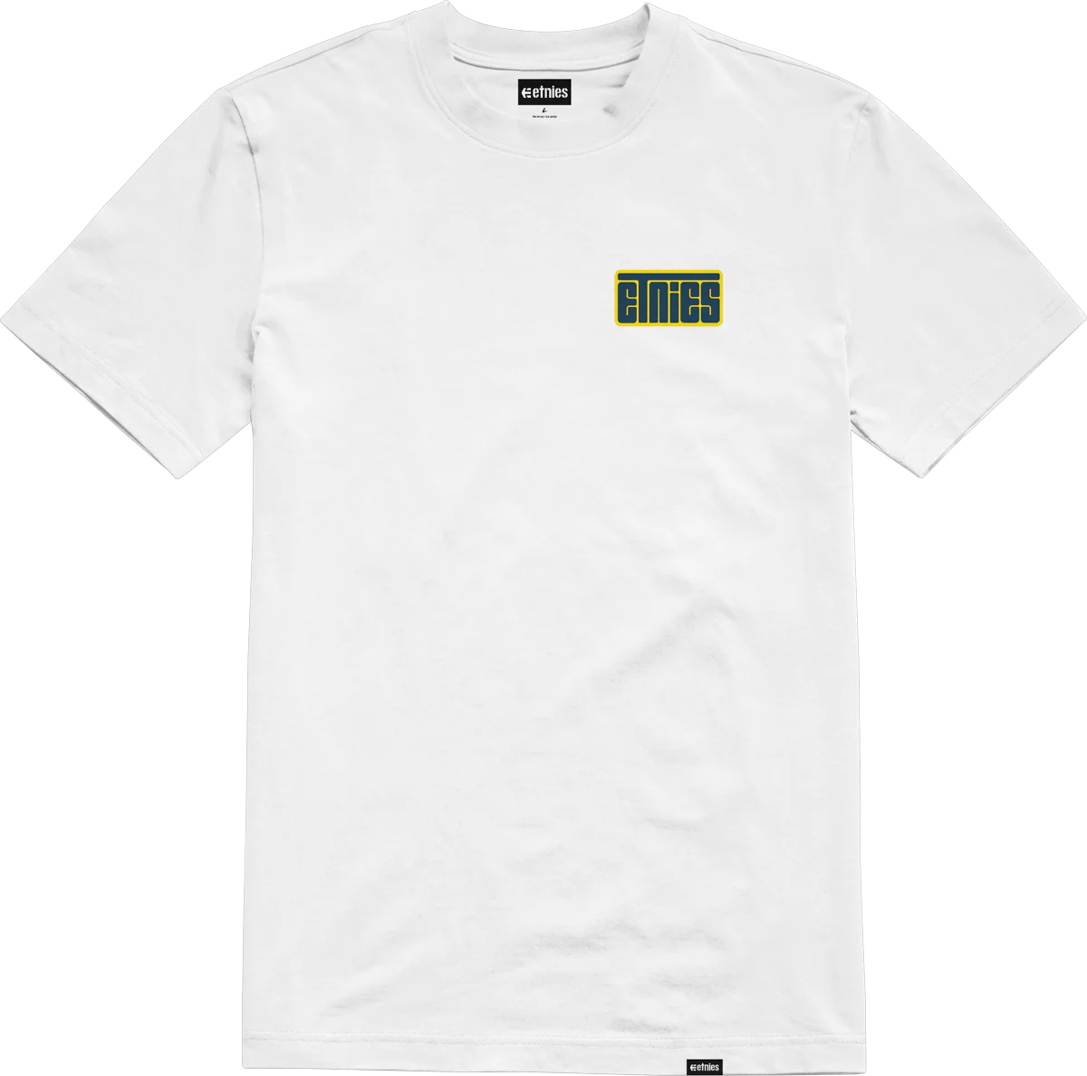 CALI BEAR TEE-WHITE\/NAVY
