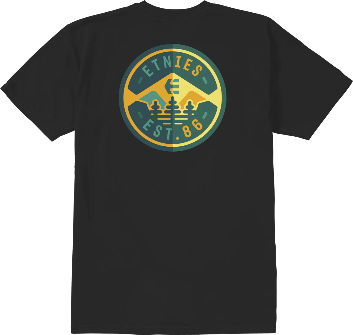 3 PINES TEE-BLACK