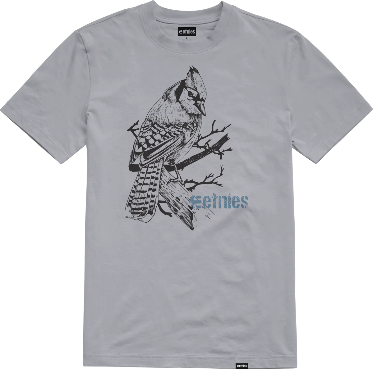 BIRD SERIES TEE-GREY