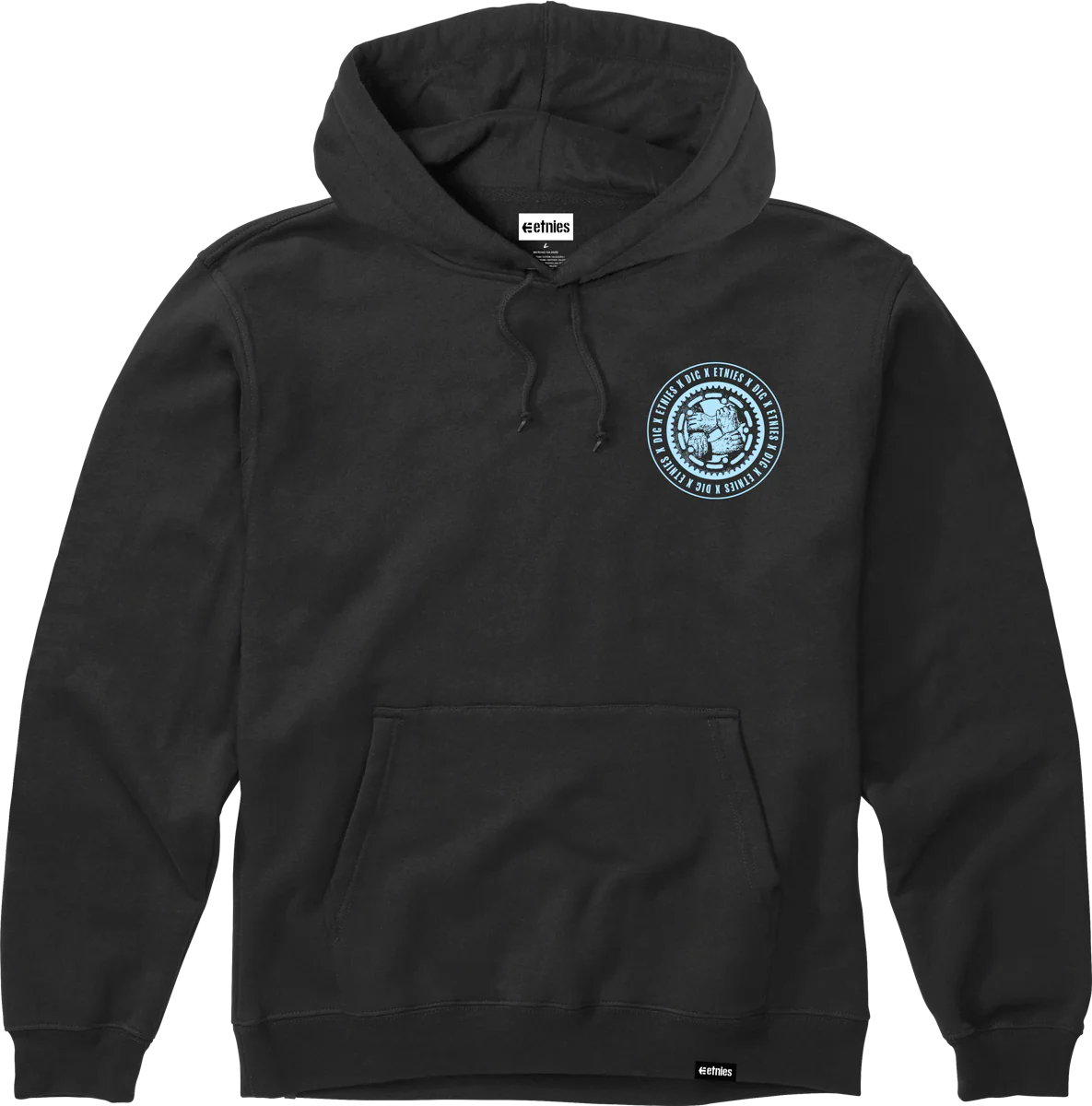 DIG PULLOVER-BLACK