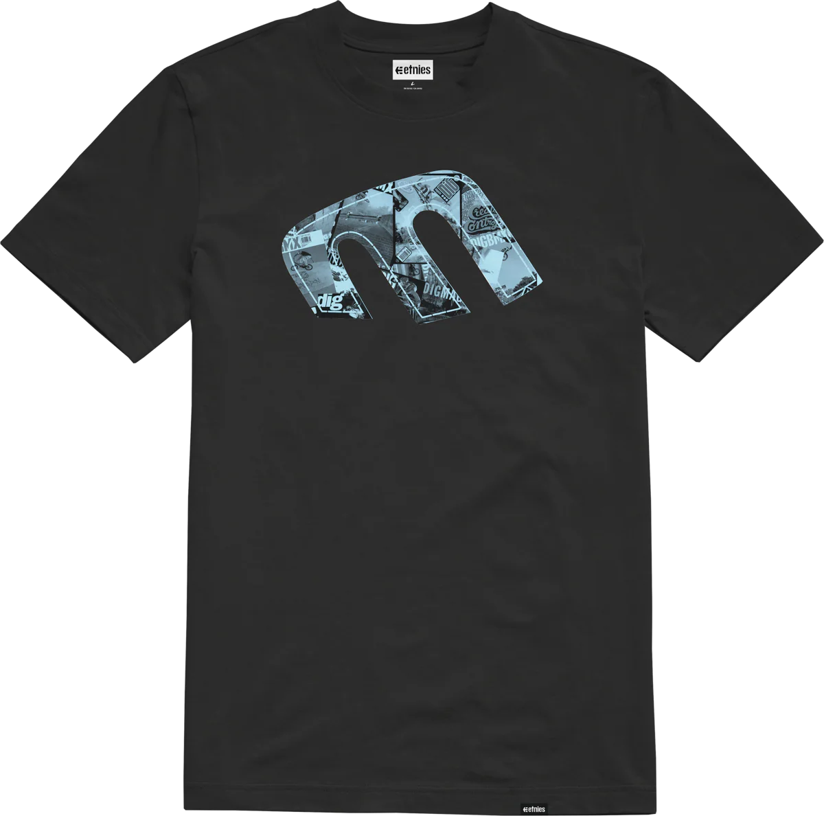 DIG E TEE-BLACK