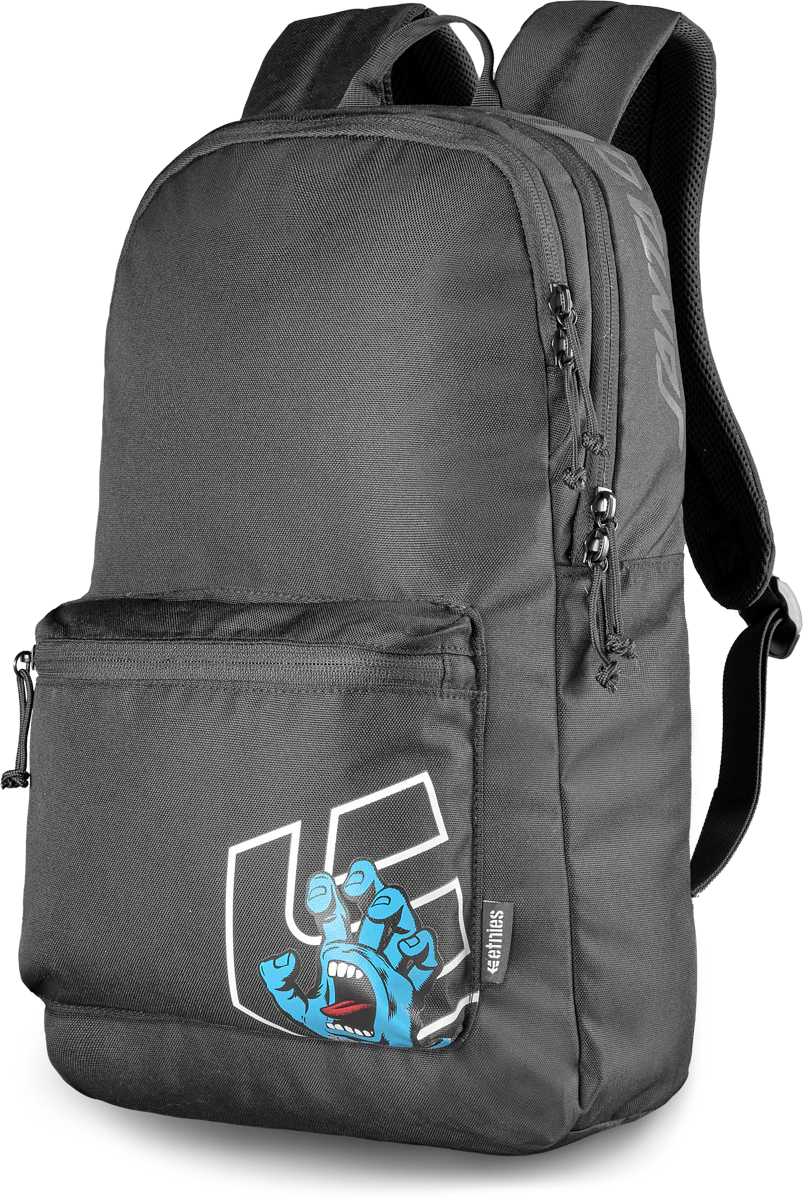 SANTA CRUZ SREAMING HAND BACKPACK-BLACK