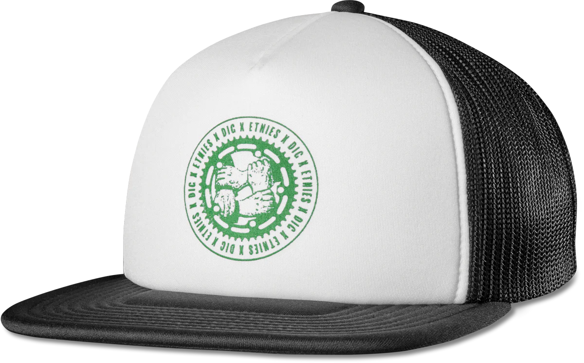 DIG TRUCKER HAT-BLACK