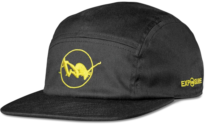 EXPOSURE CAMP HAT-BLACK