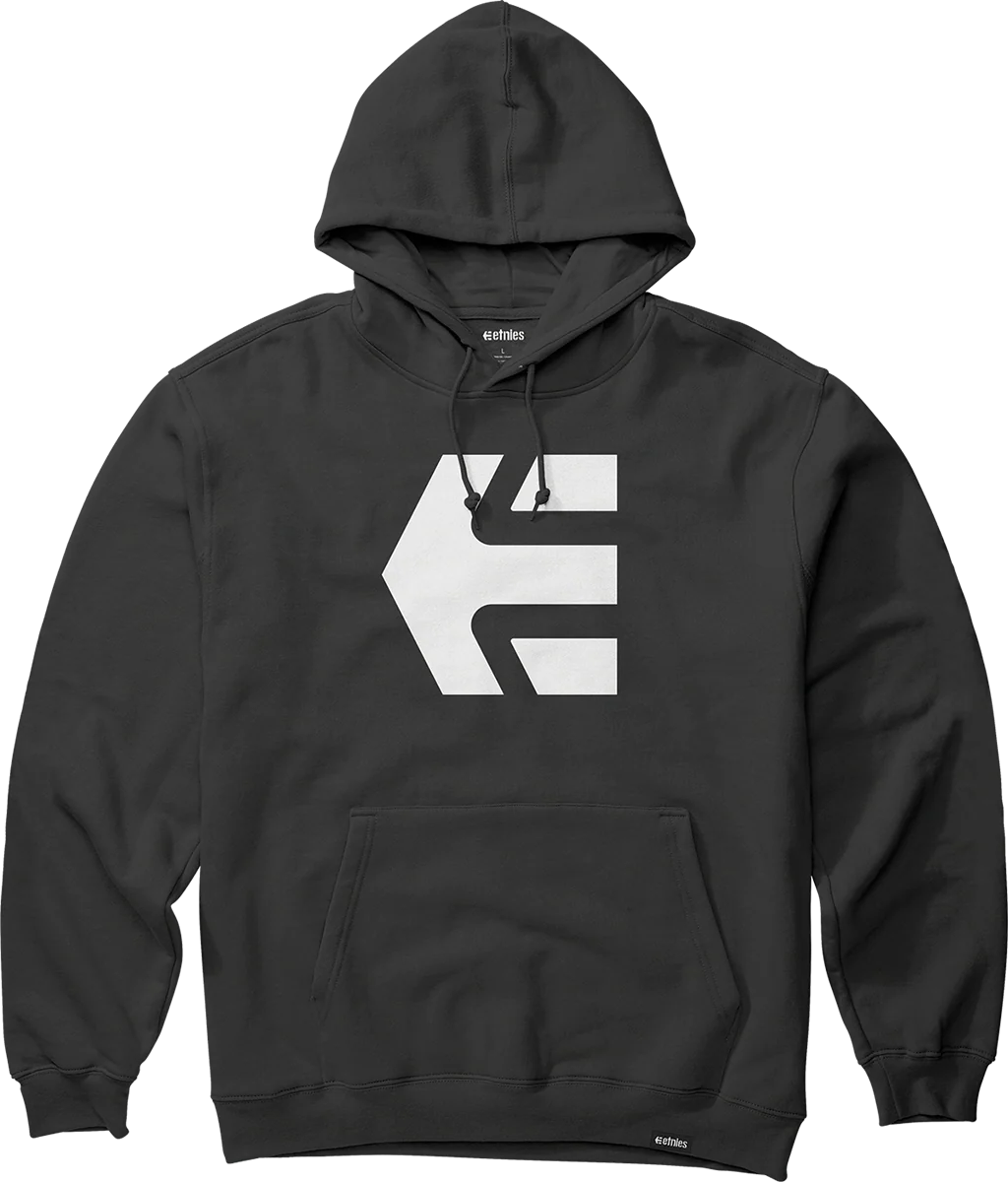 CLASSIC ICON PULLOVER-BLACK\/WHITE