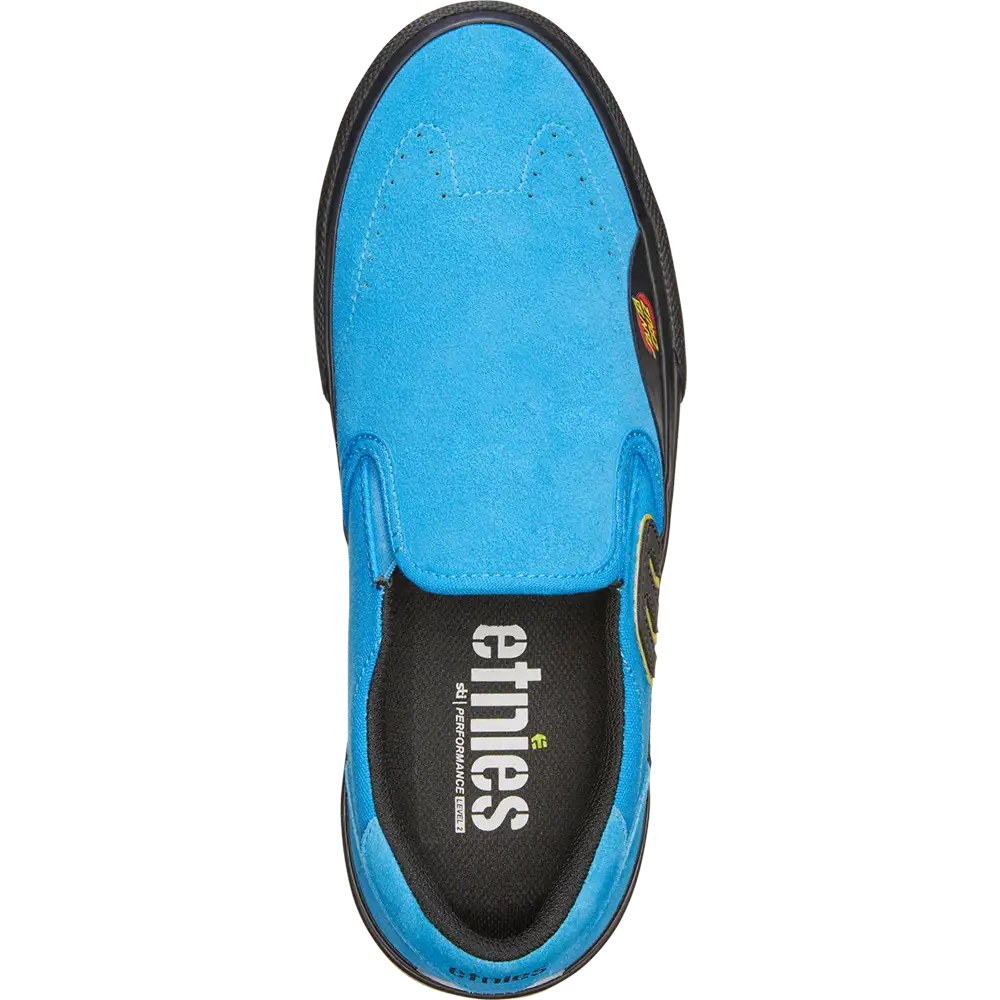 Lo-Cut Slip x Santa Cruz-BLUE