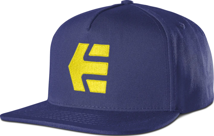 ICON SNAPBACK HAT-NAVY\/YELLOW