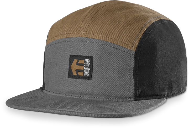 CAMP HAT-DARK GREY\/BLACK