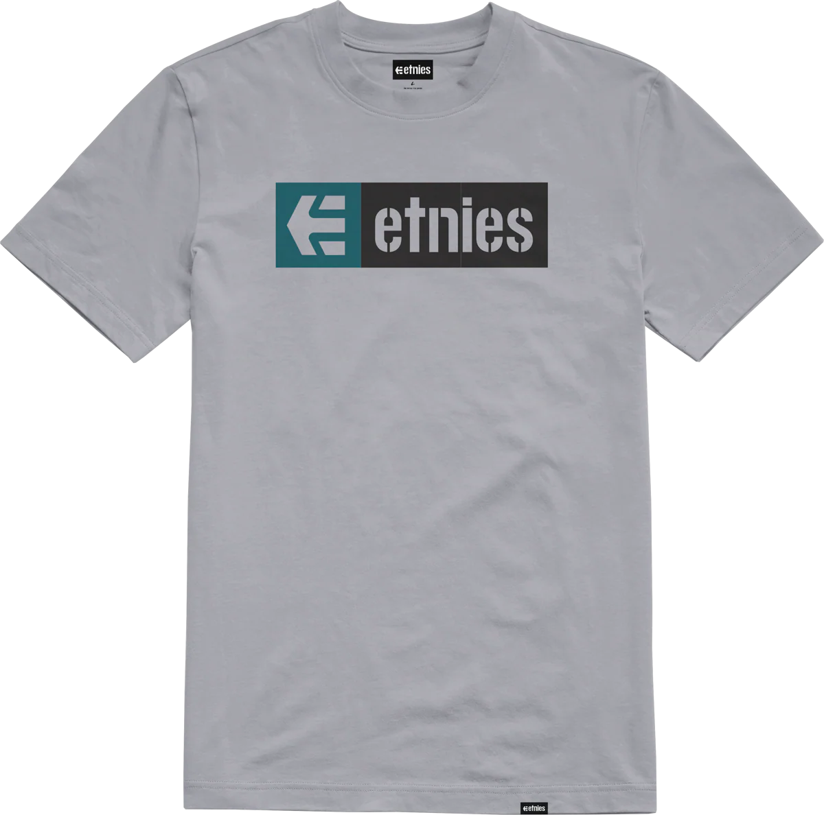 NEW BOX TEE-GREY\/BLACK\/BLUE