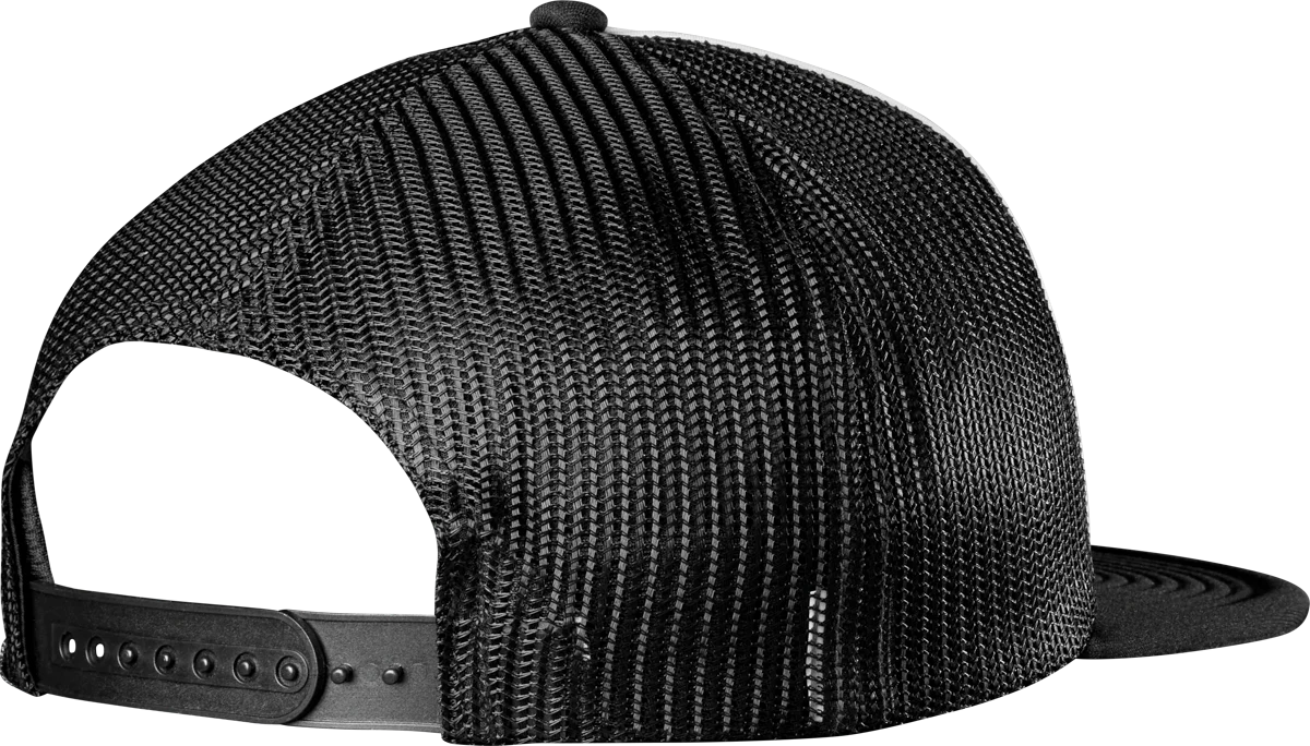 GRAPHIC TRUCKER HAT-BLACK\/WHITE