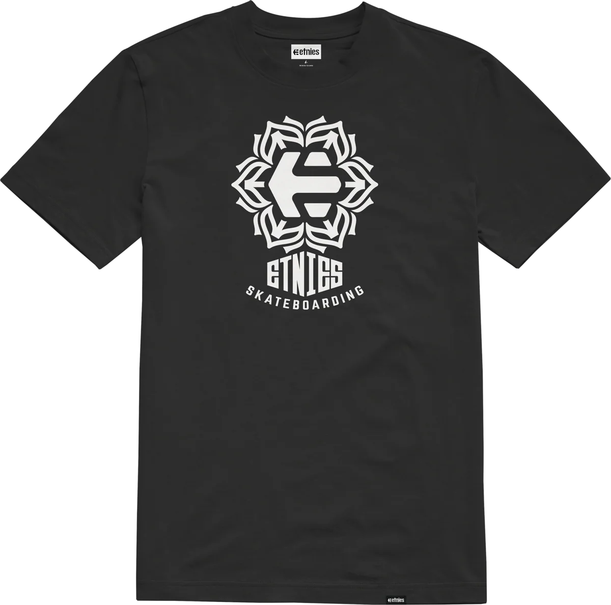 SNOWFLAKE TEE-BLACK