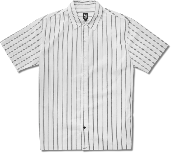 SOUR SOLUTION WOVEN SHIRT-OFF WHITE