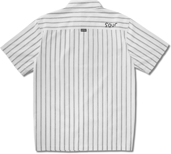 SOUR SOLUTION WOVEN SHIRT-OFF WHITE