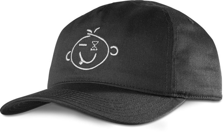 SOUR SOLUTION 5 PANEL HAT-BLACK