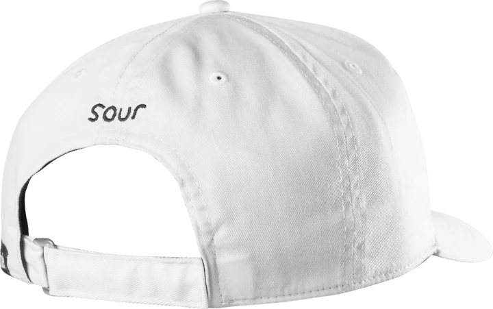 SOUR SOLUTION 5 PANEL HAT-WHITE