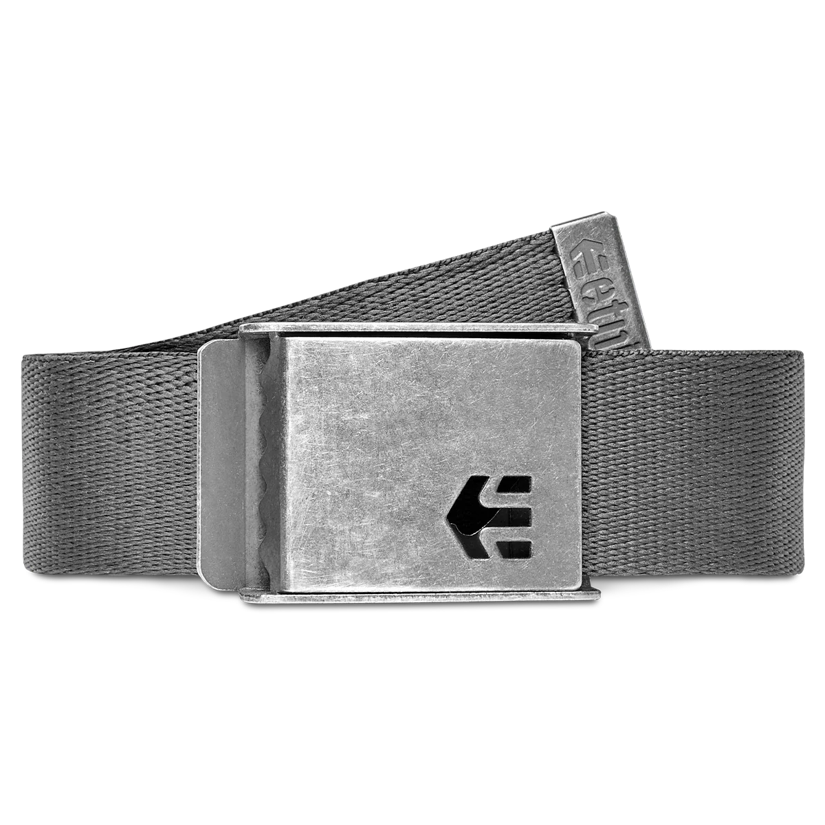 Arrow Web Belt-CHARCOAL