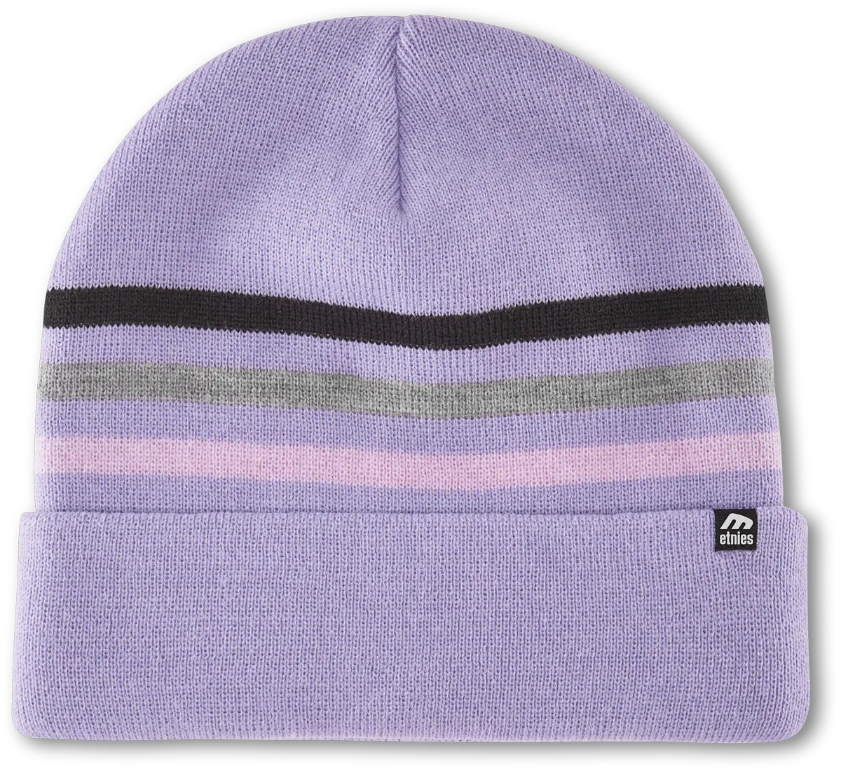Stripe Beanie-LAVENDER