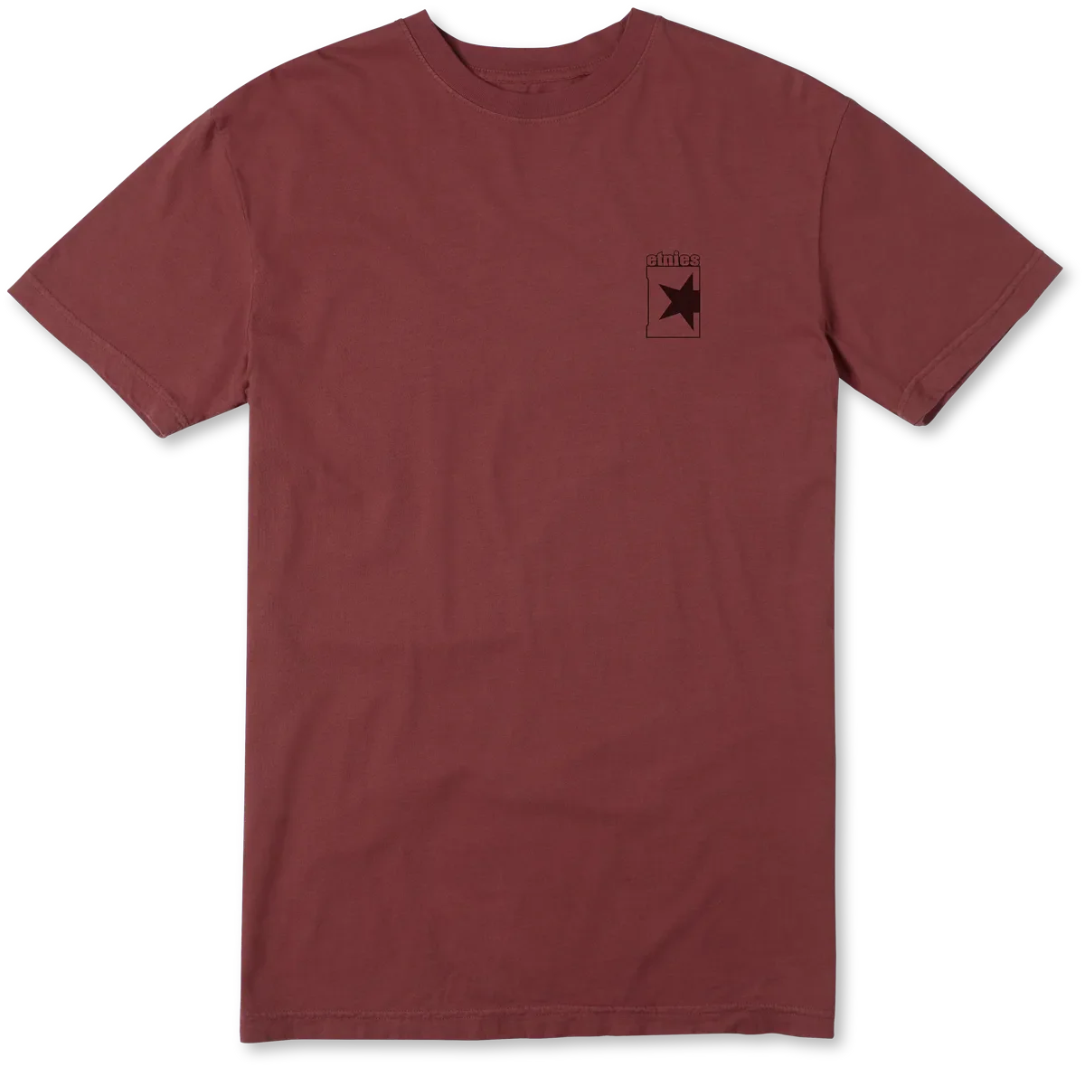 Star Tee-BURGUNDY