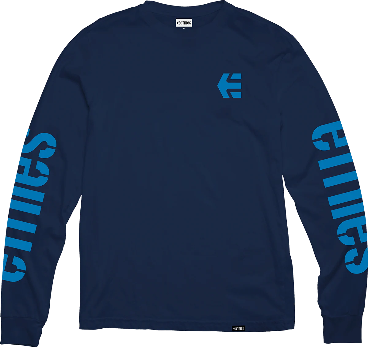 Icon L/S Tee-NAVY\/BLUE