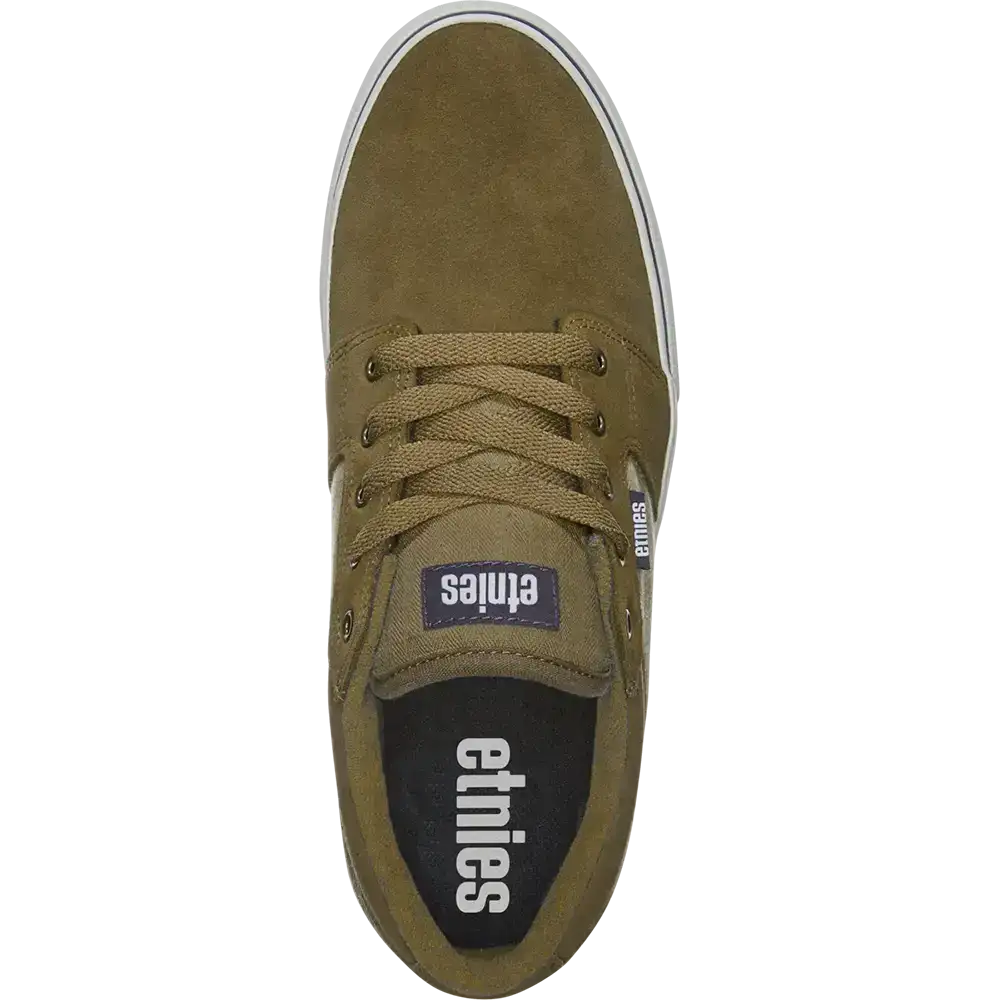 Barge LS-BROWN\/TAN\/BLUE