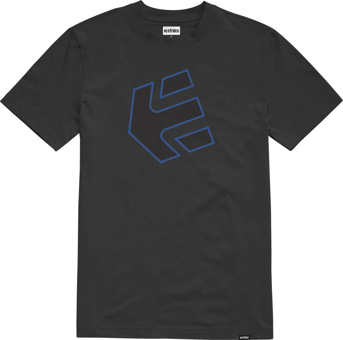 CRANK TECH TEE-BLACK\/ROYAL