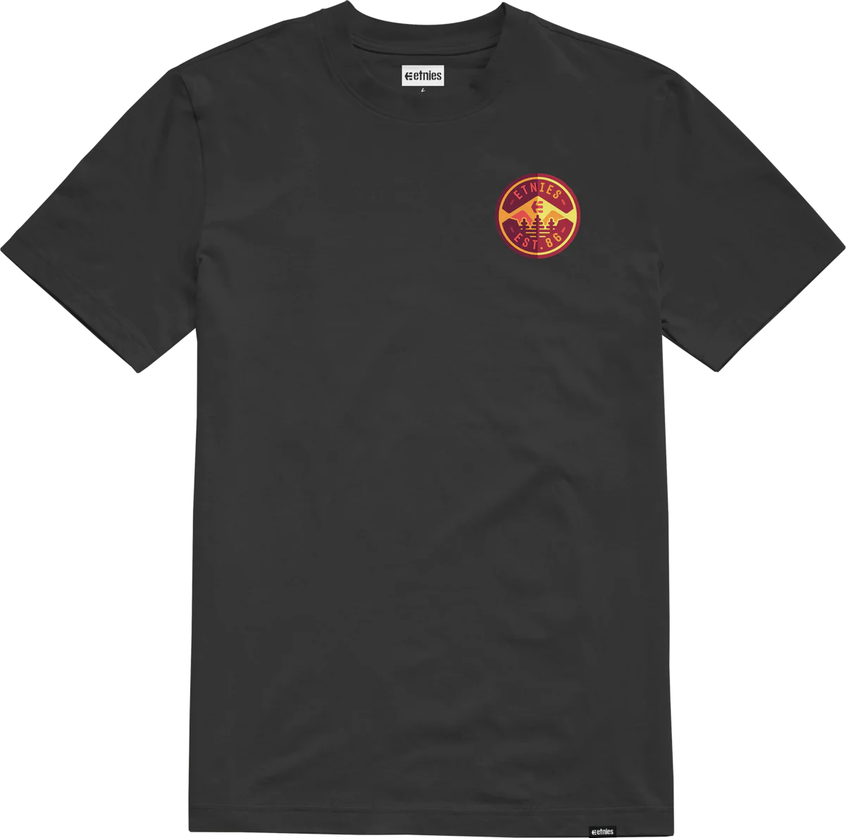 3 PINES TEE-BLACK
