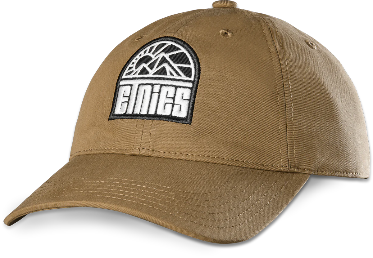 MTN PATCH STRAPBACK HAT-KHAKI