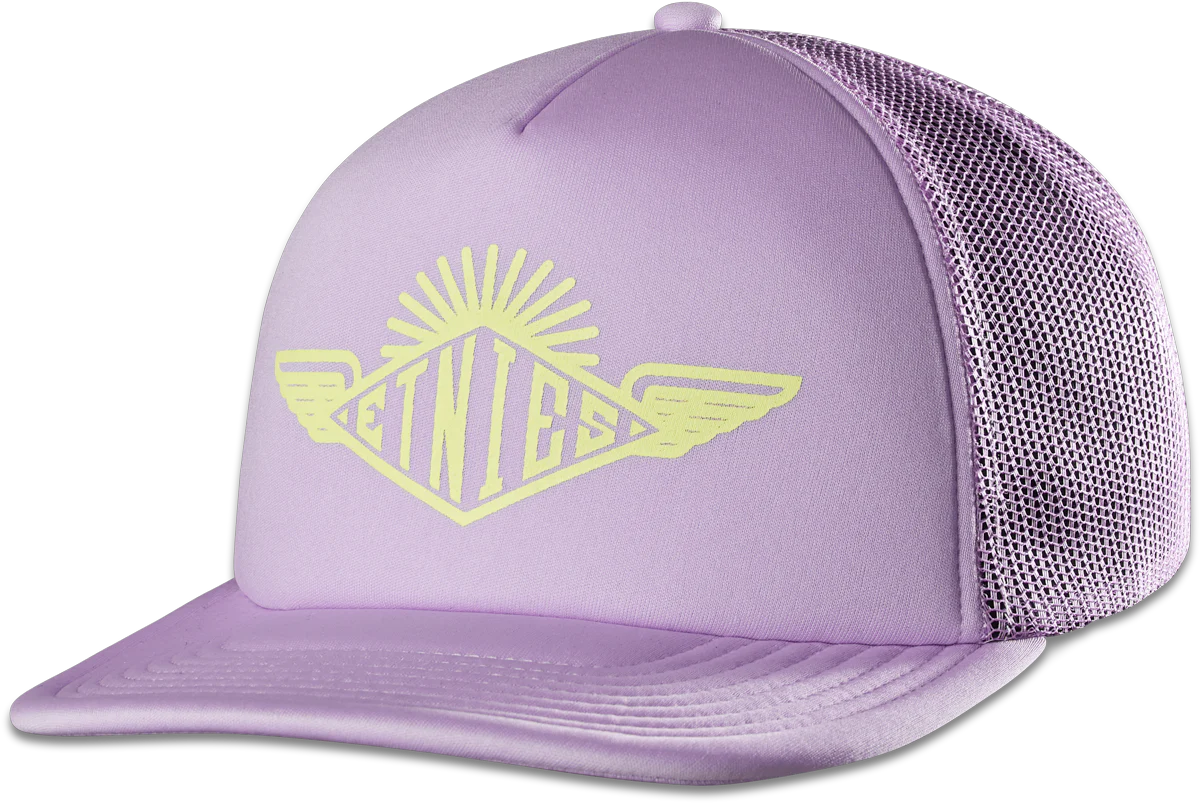 WINGS TRUCKER HAT-LAVENDER