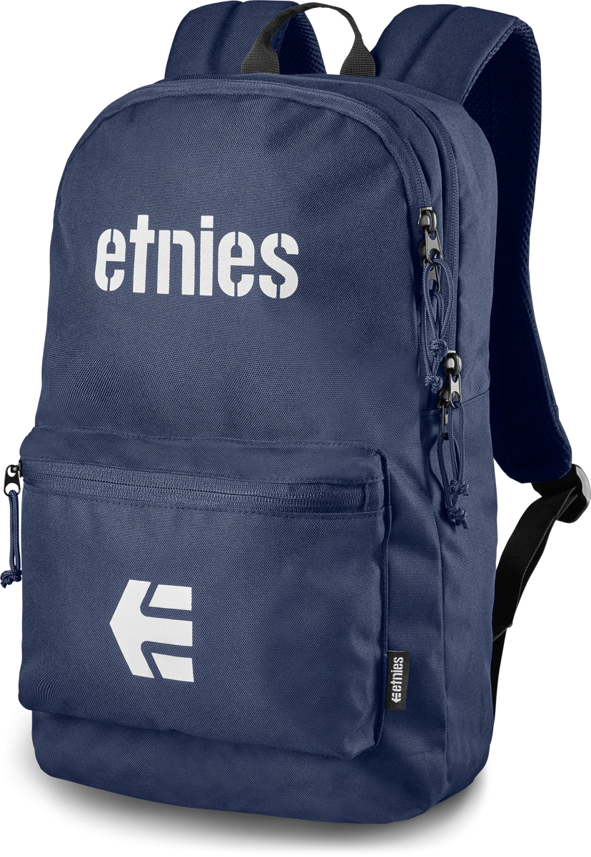FADER PRINT BACKPACK-NAVY\/WHITE